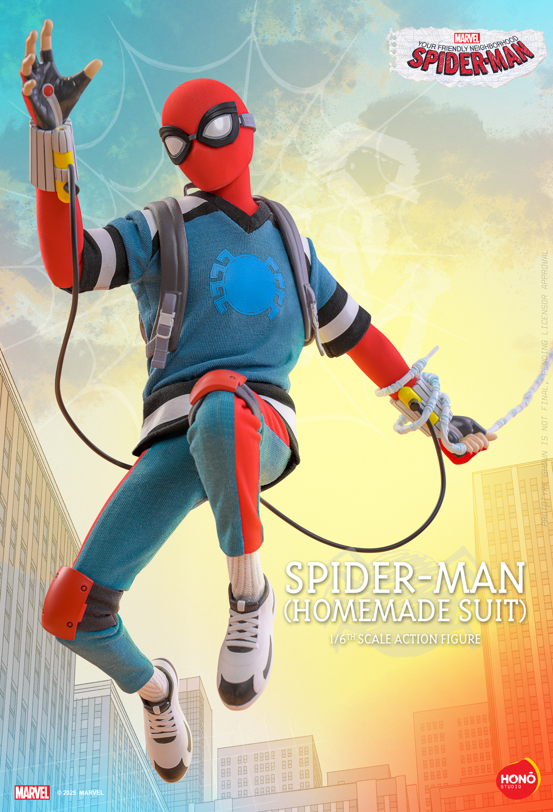 HONO STUDIO - Your Friendly Neighborhood Spider-Man - SpiderMan (Homemade Suit)_Poster.jpg